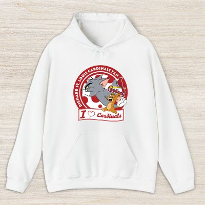 Tom And Jerry X St. Louis Cardinals Team X MLB X Baseball Fans Unisex Hoodie TAH6124