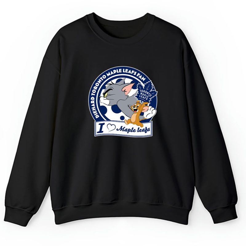 Tom And Jerry X Toronto Maple Leafs Team X NHL X Hockey Fan Unisex Sweatshirt TAS6154