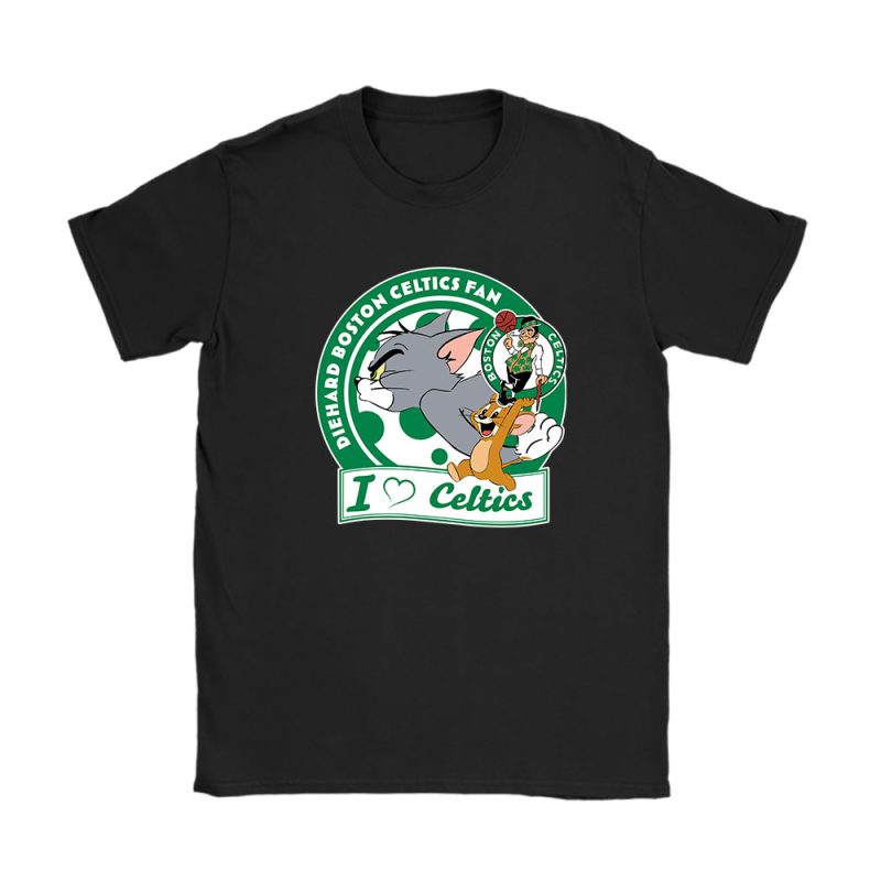 Tom Jerry X Boston Celtics Team X NBA X Basketball Unisex T-Shirt TAT6127