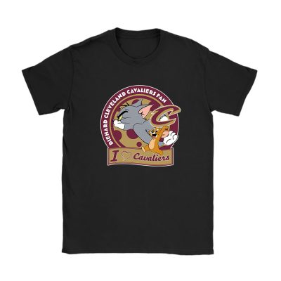 Tom Jerry X Cleveland Cavaliers Team X NBA X Basketball Unisex T-Shirt TAT6129