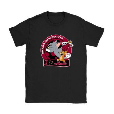 Tom Jerry X Miami Heat Team X NBA X Basketball Unisex T-Shirt TAT6133