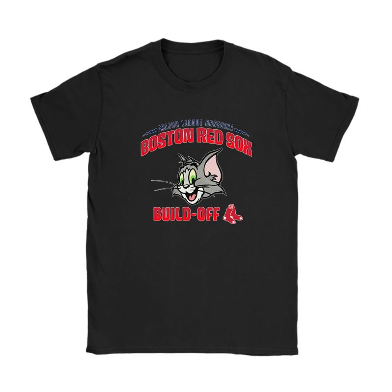 Tom X Tom And Jerry X Boston Red Sox Team MLB Baseball Fans Unisex T-Shirt TAT6157