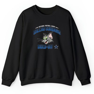 Tom X Tom And Jerry X Dallas Cowboys Team X NFL X American Football Unisex Sweatshirt TAS6177
