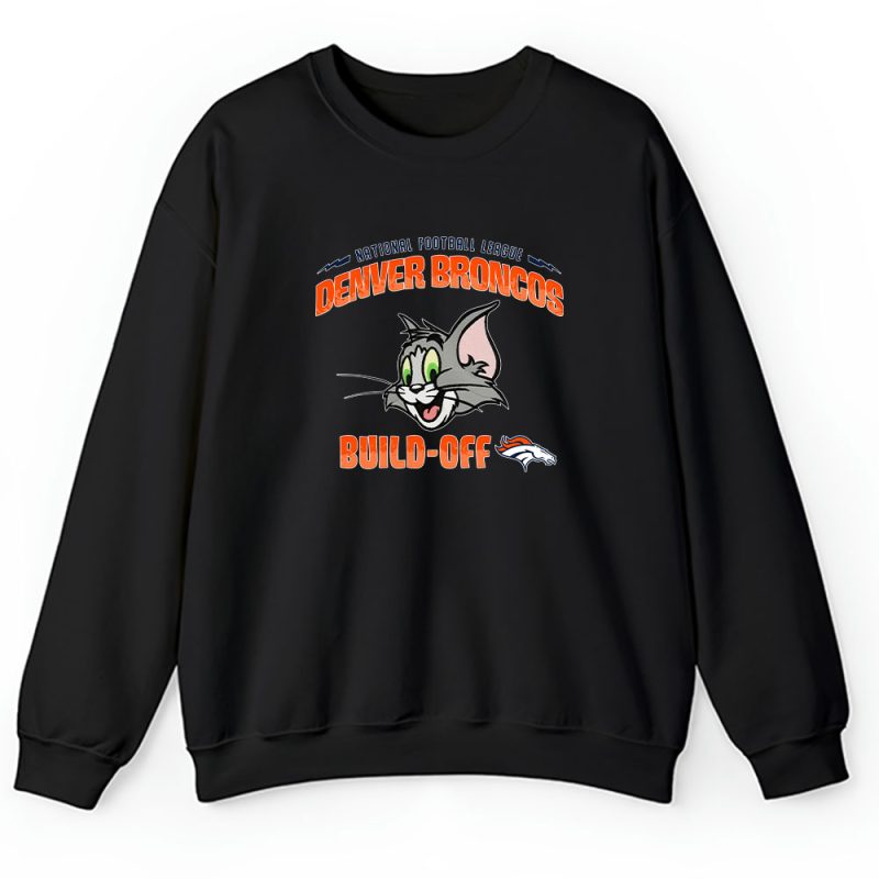 Tom X Tom And Jerry X Denver Broncos Team X NFL X American Football Unisex Sweatshirt TAS6178