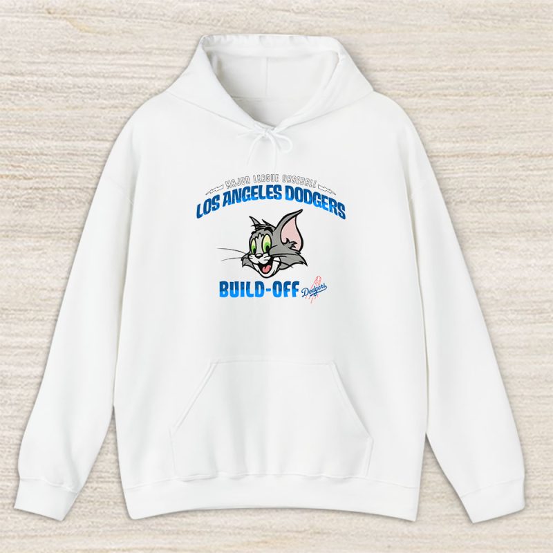 Tom X Tom And Jerry X Los Angeles Dodgers Team MLB Baseball Fans Unisex Hoodie TAH6159