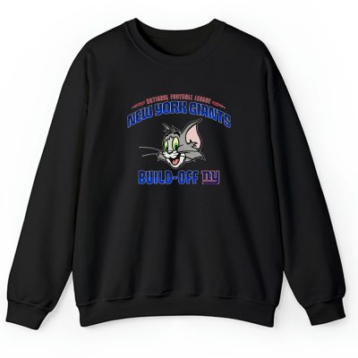 Tom X Tom And Jerry X New York Giants Team X NFL X American Football Unisex Sweatshirt TAS6181