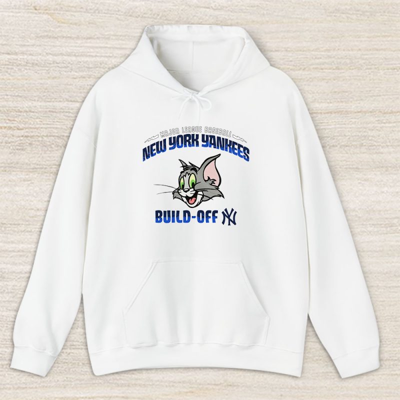 Tom X Tom And Jerry X New York Yankees Team MLB Baseball Fans Unisex Hoodie TAH6161