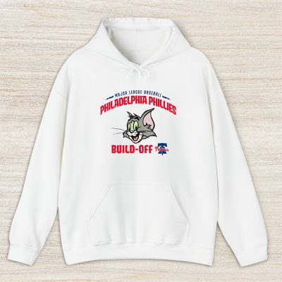 Tom X Tom And Jerry X Philadelphia Phillies Team MLB Baseball Fans Unisex Hoodie TAH6162