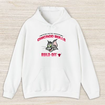 Tom X Tom And Jerryx Chicago Bulls Team NBA Basketball X Tshirt Fan Unisex Hoodie TAH6168