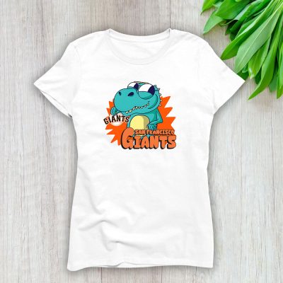 Trex X San Francisco Giants Team MLB Baseball Fans Lady T-Shirt Cotton Tee TLT6476