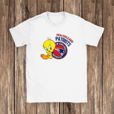 Tweety Bird X A Tale Of Two Kitties X New England Patriots Team NFL American Football Unisex T-Shirt TAT6220