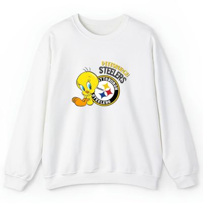 Tweety Bird X A Tale Of Two Kitties X Pittsburgh Steelers Team NFL American Football Unisex Sweatshirt TAS6223