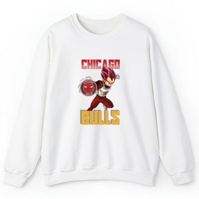 Vegata X Dragon Ball X Chicago Bulls Team X NBA X Basketball Unisex Sweatshirt TAS6228