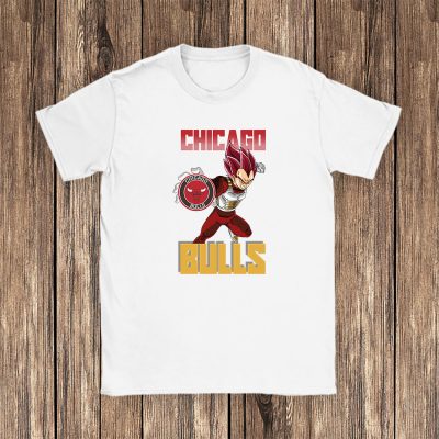 Vegata X Dragon Ball X Chicago Bulls Team X NBA X Basketball Unisex T-Shirt TAT6228