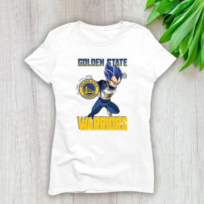 Vegata X Dragon Ball X Golden State Warriors Team X NBA X Basketball Lady Shirt Women Tee TLT6120