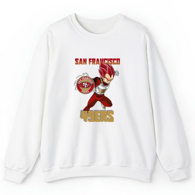 Vegata X Dragon Ball X San Francisco 49ers Team X NFL X American Football Unisex Sweatshirt TAS6242