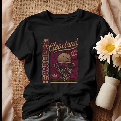 Vintage Cleveland Cavaliers Basketball Since 1970 Unisex T-Shirt Cotton Tee