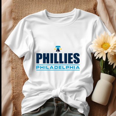 Vintage Philadelphia Phillies Bell Baseball Unisex T-Shirt Cotton Tee
