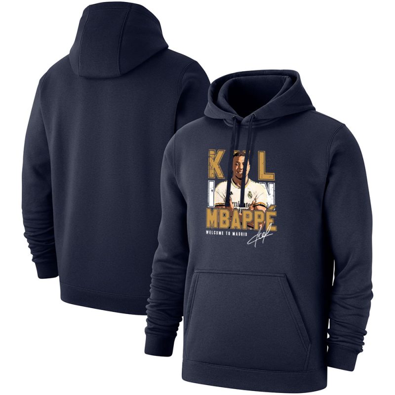 Wellcome Kylian Mbappe X Real Madrid Inspired Fans Unisex Hoodie TAH6468