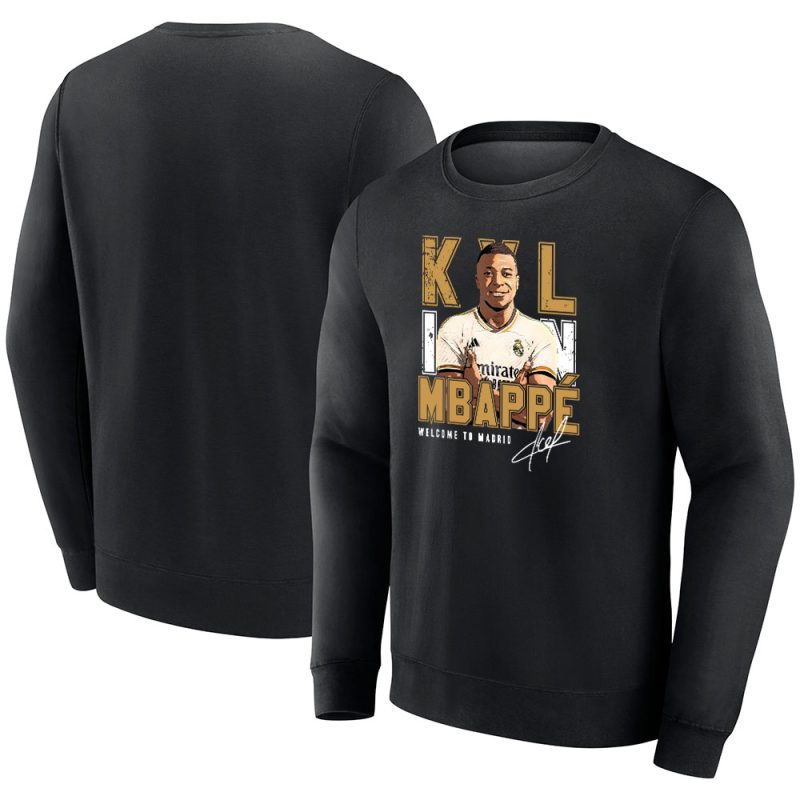 Wellcome Kylian Mbappe X Real Madrid Inspired Fans Unisex Sweatshirt TAS6468