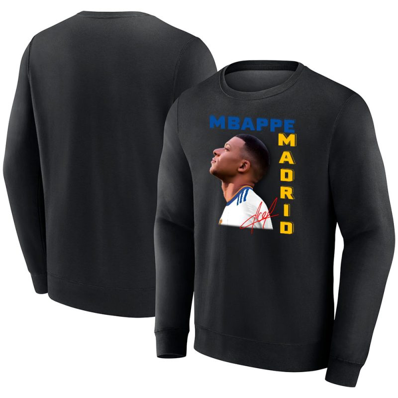 Wellcome Kylian Mbappe X Real Madrid Inspired Fans Unisex Sweatshirt TAS6822