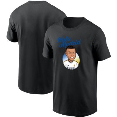 Wellcome Kylian Mbappe X Real Madrid Inspired Fans Unisex T-Shirt Cotton Tee TAT6821