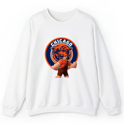Wreckit Ralph X Chicago Bears Team X NFL X American Football Unisex Sweatshirt TAS6035