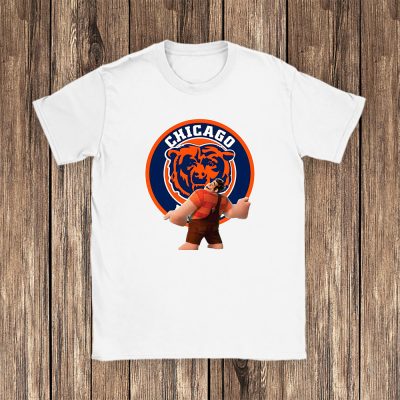 Wreckit Ralph X Chicago Bears Team X NFL X American Football Unisex T-Shirt TAT6035