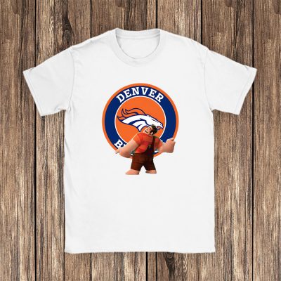 Wreckit Ralph X Denver Broncos Team X NFL X American Football Unisex T-Shirt TAT6036