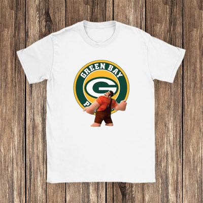 Wreckit Ralph X Green Bay Packers Team X NFL X American Football Unisex T-Shirt TAT6037