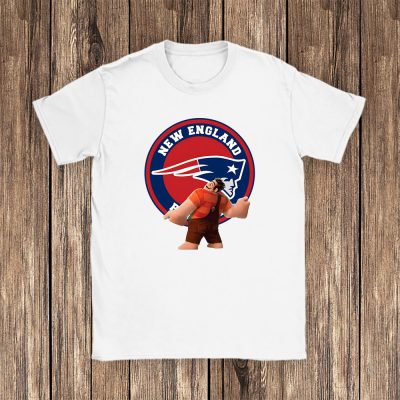 Wreckit Ralph X New England Patriots Team X NFL X American Football Unisex T-Shirt TAT6038