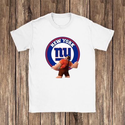Wreckit Ralph X New York Giants Team X NFL X American Football Unisex T-Shirt TAT6039