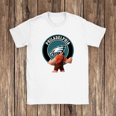Wreckit Ralph X Philadelphia Eagles Team X NFL X American Football Unisex T-Shirt TAT6040