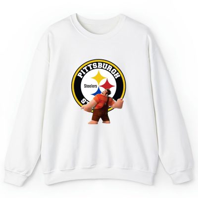 Wreckit Ralph X Pittsburgh Steelers Team X NFL X American Football Unisex Sweatshirt TAS6041