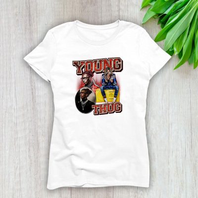 Young Thug American Rapper Thugga Jeffery Thugger Young Slime Lady T-Shirt Women Tee LTL7511