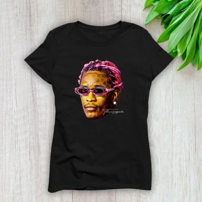 Young Thug American Rapper Thugga Jeffery Thugger Young Slime Lady T-Shirt Women Tee LTL7519