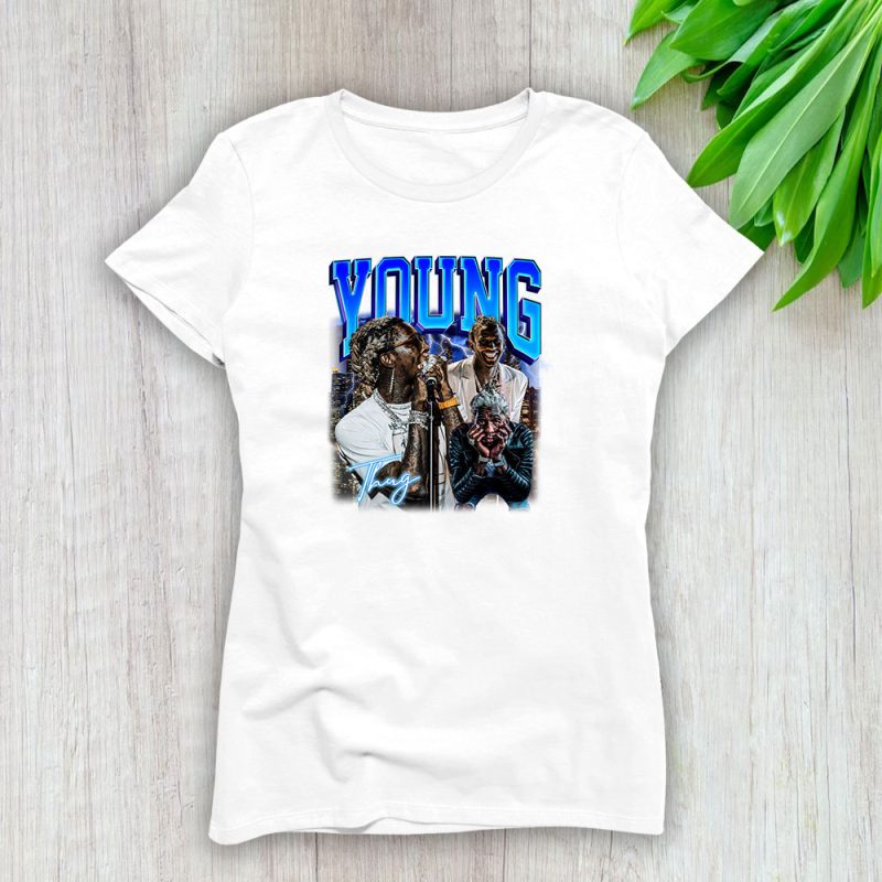 Young Thug American Rapper Thugga Jeffery Thugger Young Slime Lady T-Shirt Women Tee LTL7524