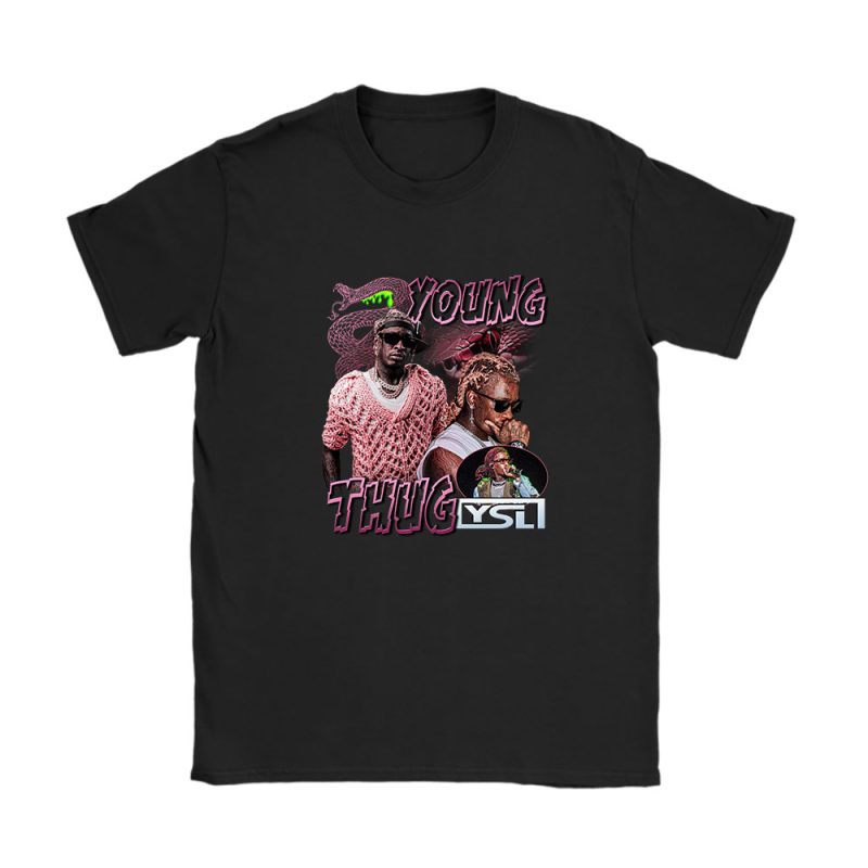 Young Thug Young Slime Life Ysl American Rapper Thugga Unisex T-Shirt Cotton Tee TAT7522