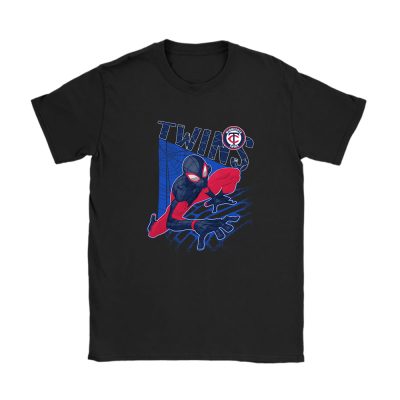 Spiderman MLB Minnesota Twins Unisex T-Shirt Cotton Tee TAT9951