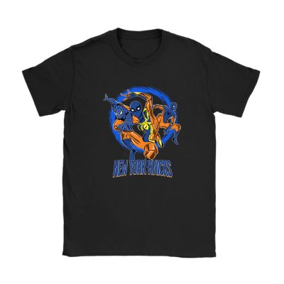 Spiderman NBA New York Knicks Unisex T-Shirt Cotton Tee TAT9966