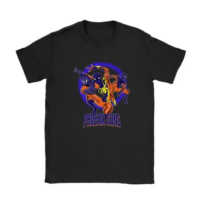 Spiderman NBA Phoenix Suns Unisex T-Shirt Cotton Tee TAT10003