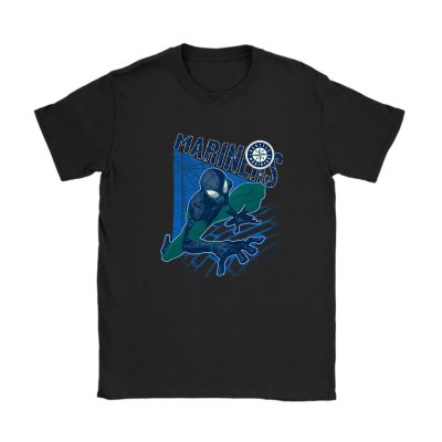 Spiderman MLB Seattle Mariners Unisex T-Shirt Cotton Tee TAT10020