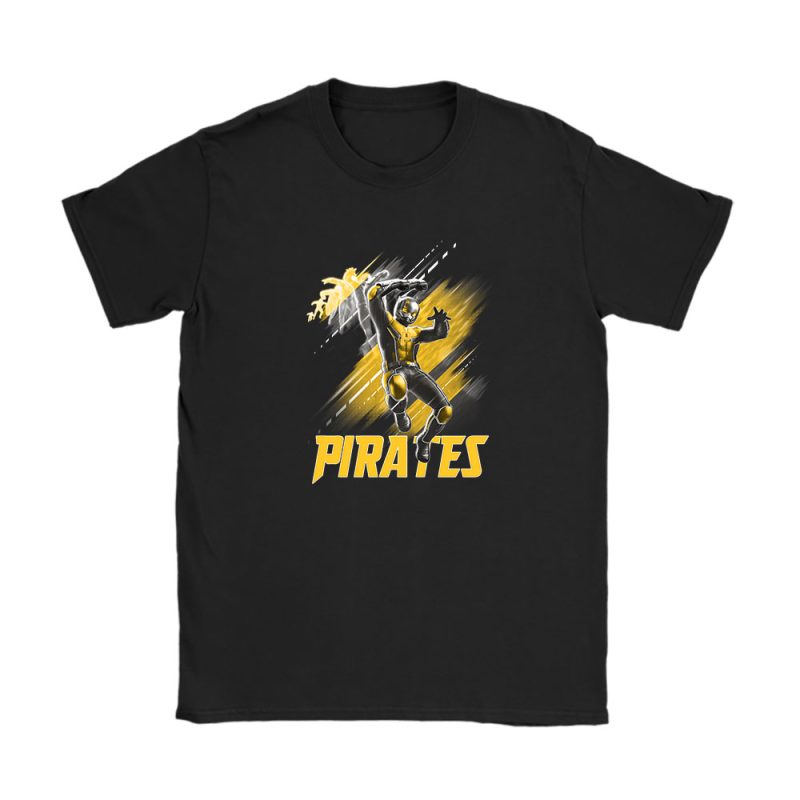 Ant Man MLB Pittsburgh Pirates Unisex T-Shirt Cotton Tee TAT12706