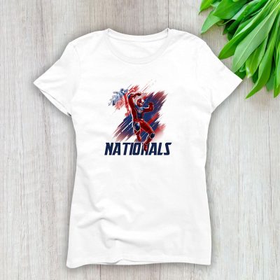 Ant Man MLB Washington Nationals Lady T-Shirt Women Tee LTL12738