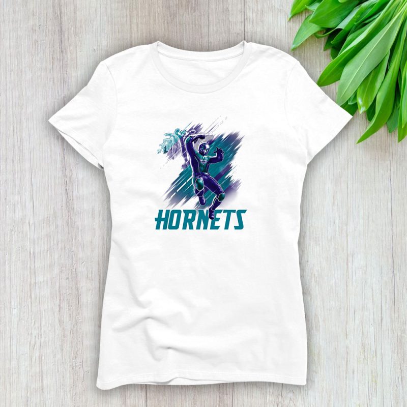 Ant Man NBA Charlotte Hornets Lady T-Shirt Women Tee LTL12641