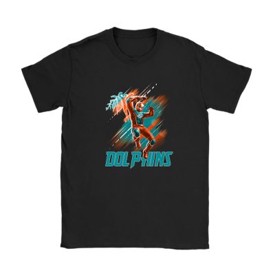 Ant Man NFL Miami Dolphins Unisex T-Shirt Cotton Tee TAT12681