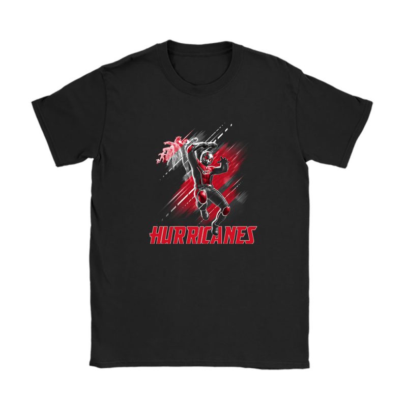 Ant Man NHL Carolina Hurricanes Unisex T-Shirt Cotton Tee TAT12642