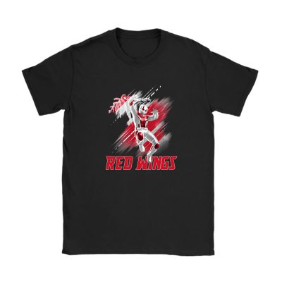 Ant Man NHL Detroit Red Wings Unisex T-Shirt Cotton Tee TAT12656