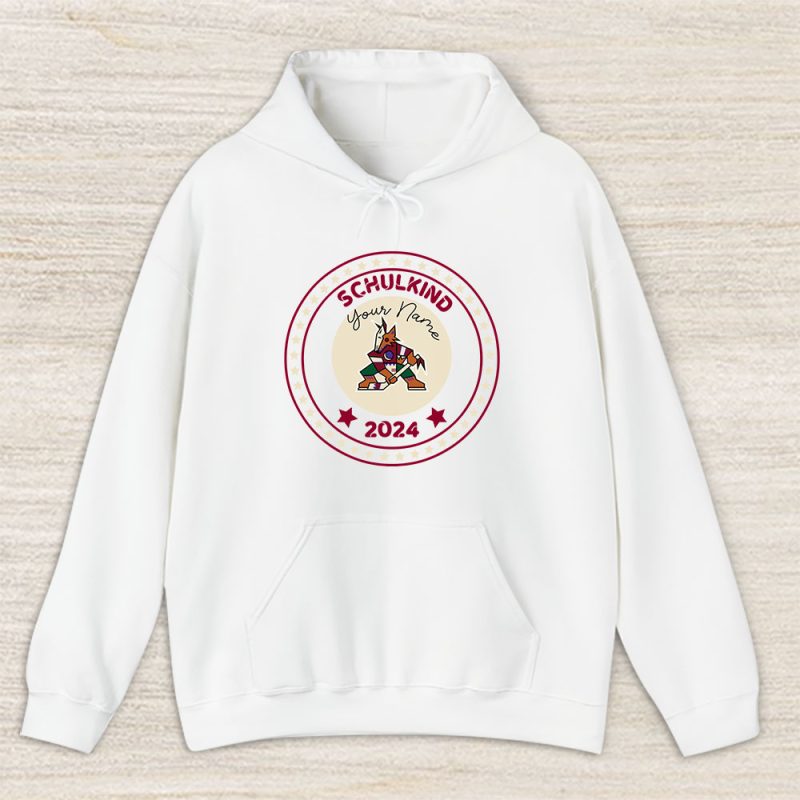 Arizona Coyotes X Welcome Back To School Custom Name Unisex Hoodie TAH11223