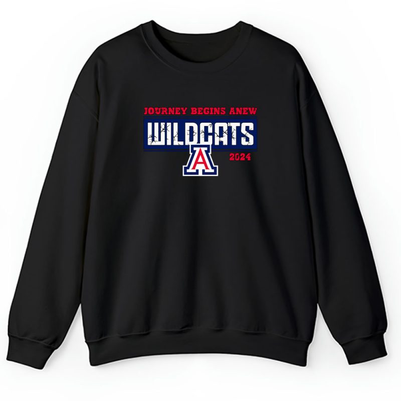 Arizona Wildcats X Journey Begin Anews X College Softball Unisex Sweatshirt TAS12178